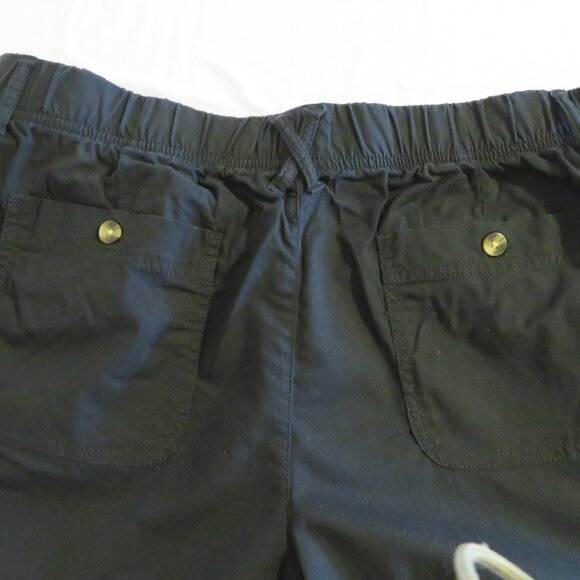 Black XL Women's Sonoma Goods For Life® Utility Shorts - Picture 4 of 6